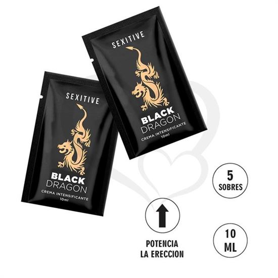 Pack 5 unidades crema black dragon 10ml